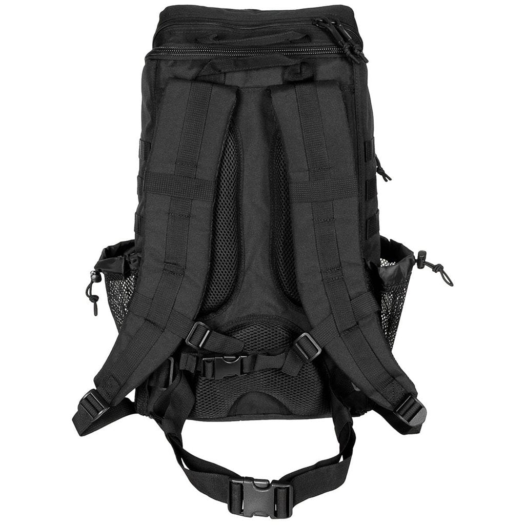 Mochila Medic Pack 30 negra con apertura total, aprox. 30 litros, para material sanitario
