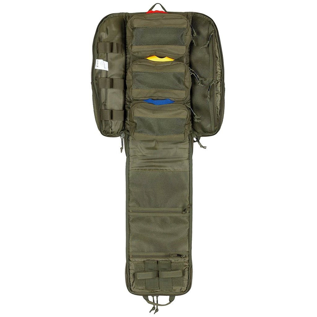 Mochila Medic Pack 30 negra con apertura total, aprox. 30 litros, para material sanitario