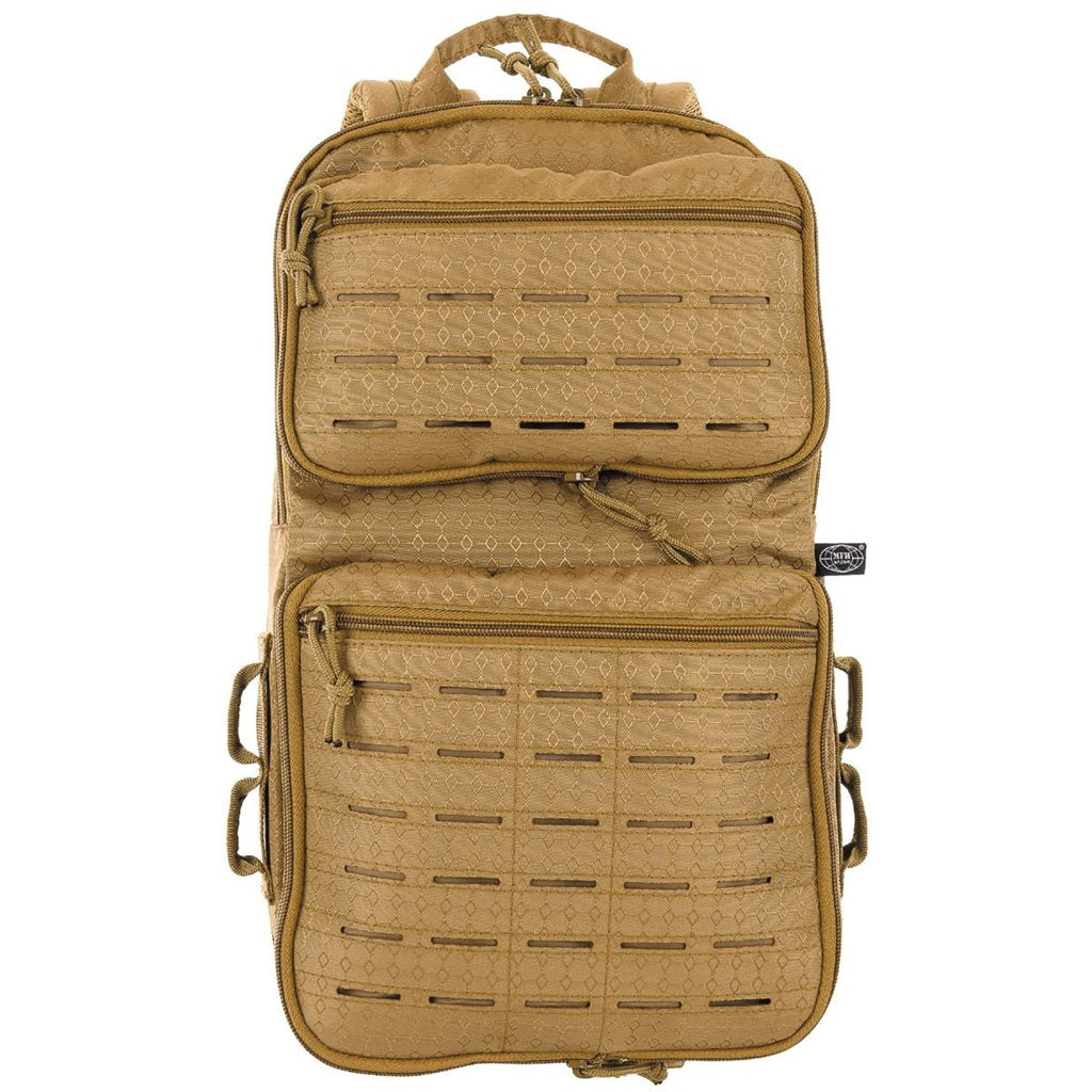 Mochila COMPRESS OctaTac Coyote, pequeña y ligera con volumen variable 7-15 L