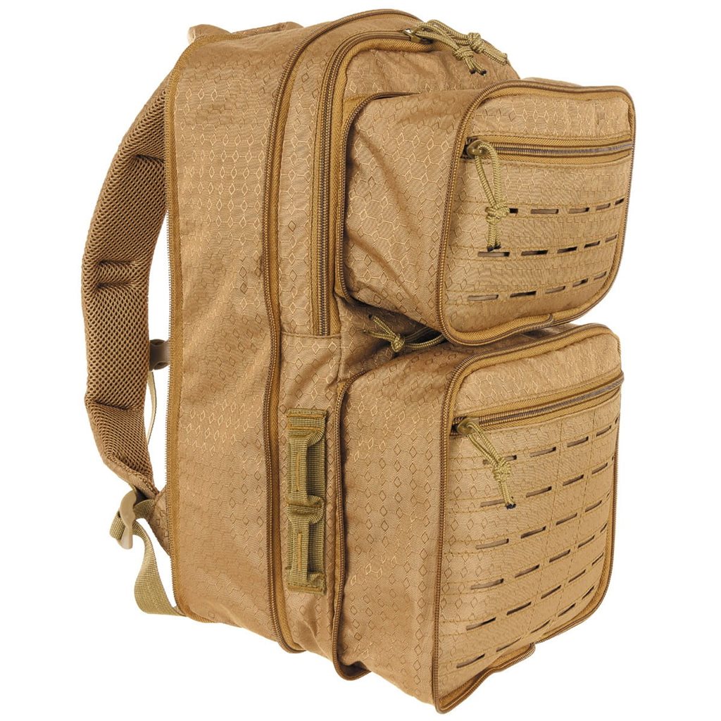 Mochila COMPRESS OctaTac Coyote, pequeña y ligera con volumen variable 7-15 L