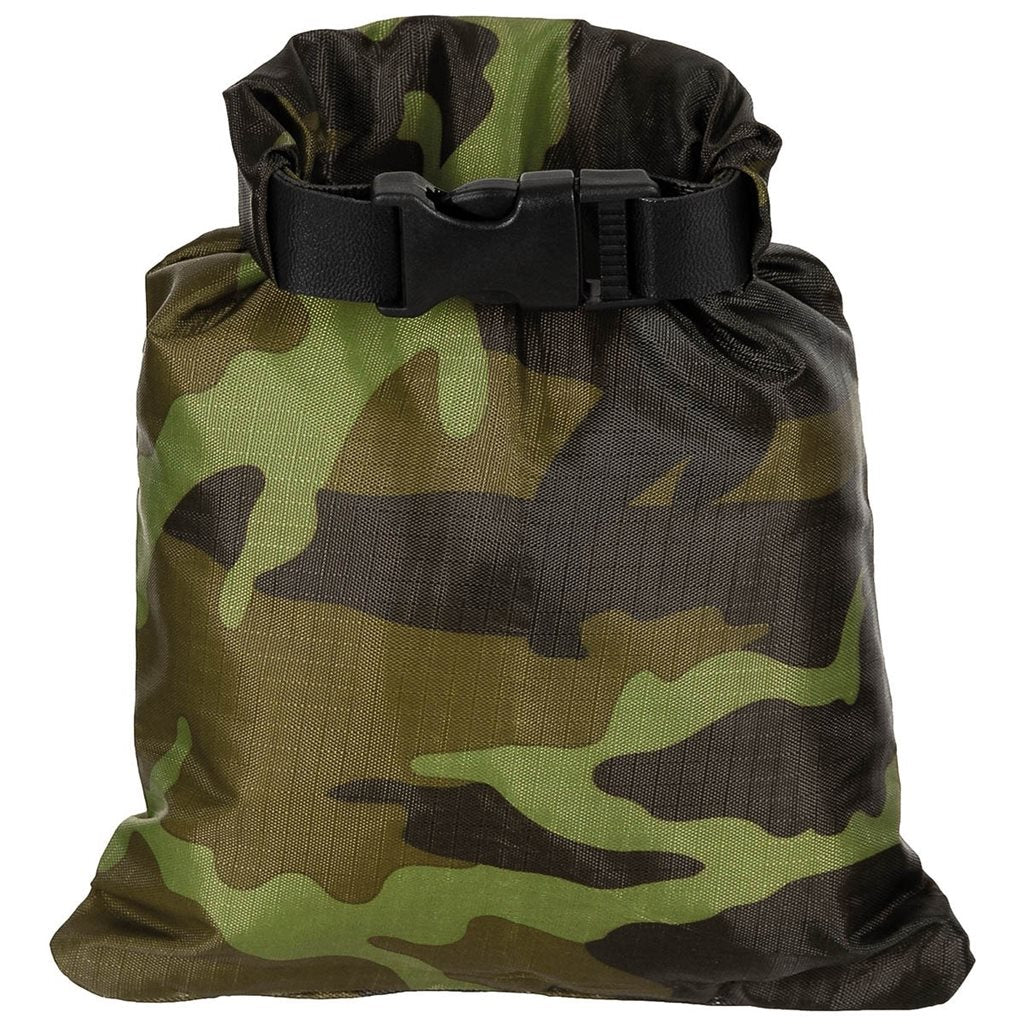 Bolsa impermeable pequeña ripstop 1 L negra