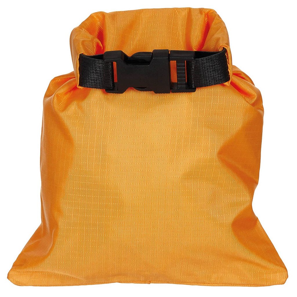 Bolsa impermeable pequeña 1 L rip-stop negra