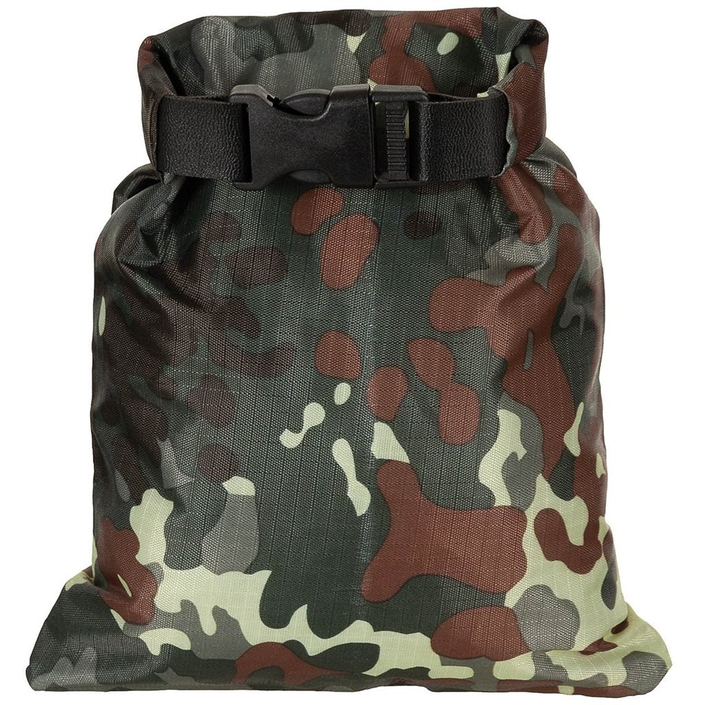 Bolsa impermeable pequeña ripstop 1 L negra