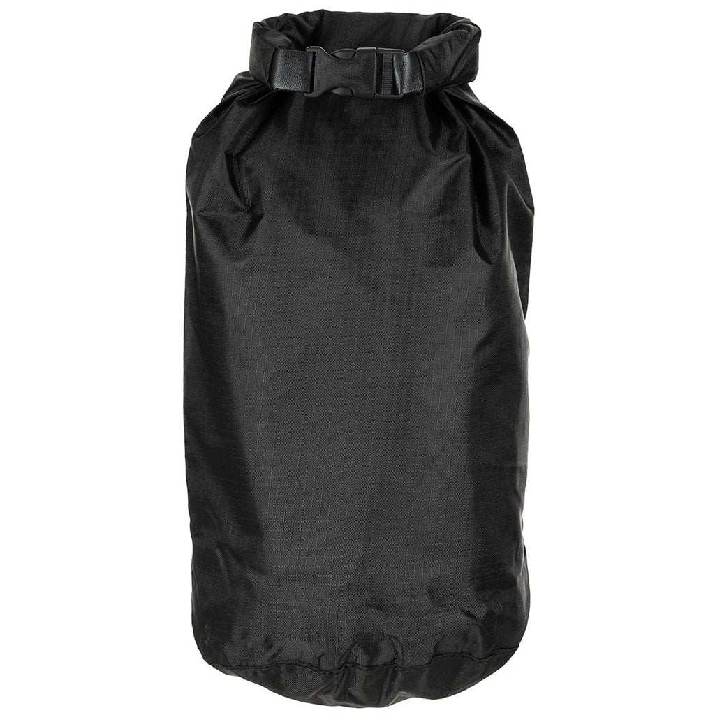 Bolsa impermeable ripstop 4 L negra, ligera y resistente