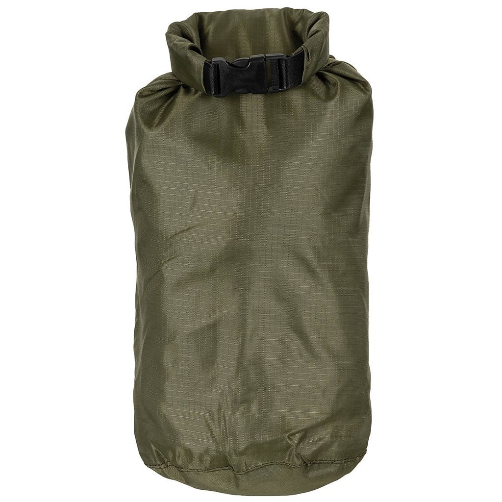 Bolsa impermeable ripstop 4 L negra, ligera y resistente