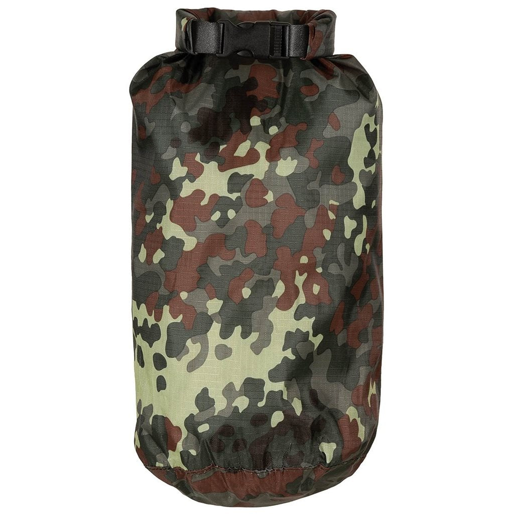 Bolsa impermeable pequeña ripstop 4 L negra