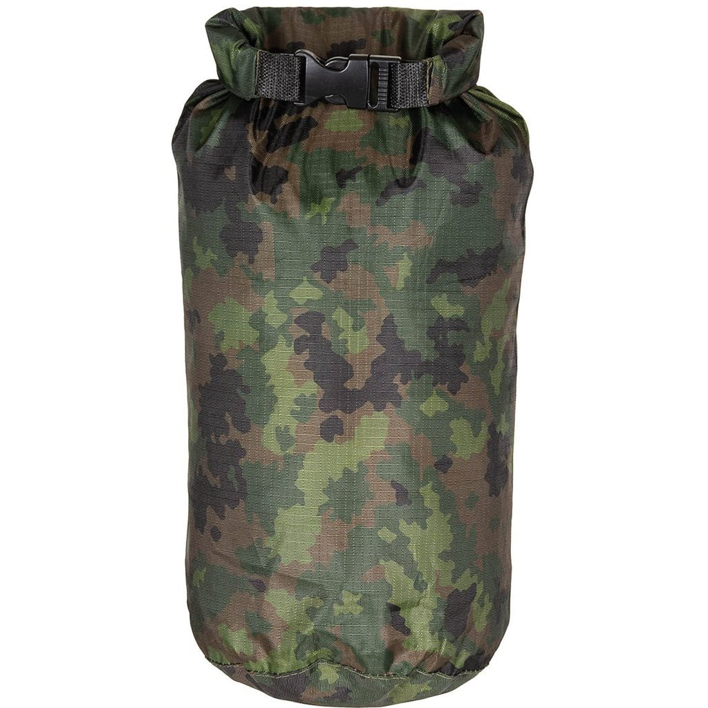 Bolsa impermeable ripstop 4 L negra, ligera y resistente
