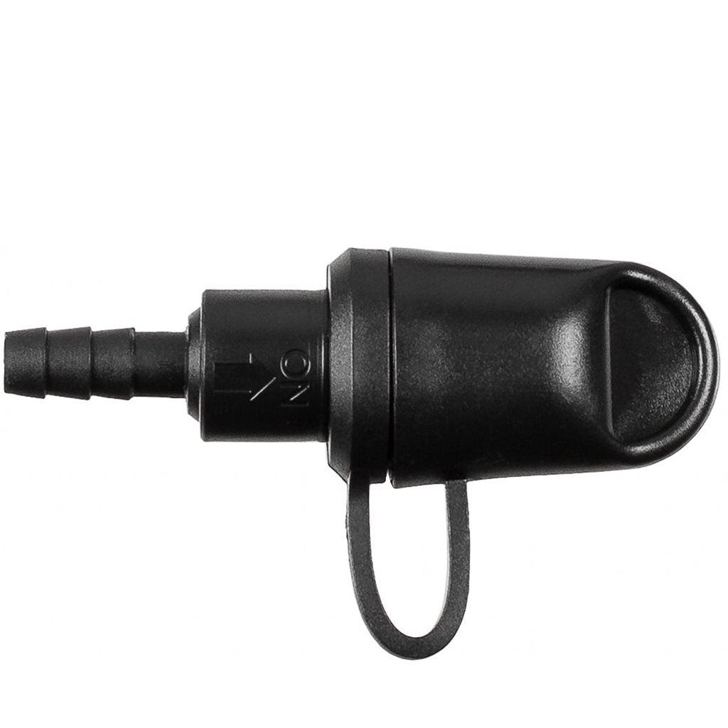 Boquilla negra para manguera de bolsa de hidratación, diámetro aprox. 9 mm, longitud aprox. 12 cm