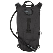 Mochila de hidratación EXTREME negra 2,5 l con manguera y boquilla, acolchado y correas ajustables