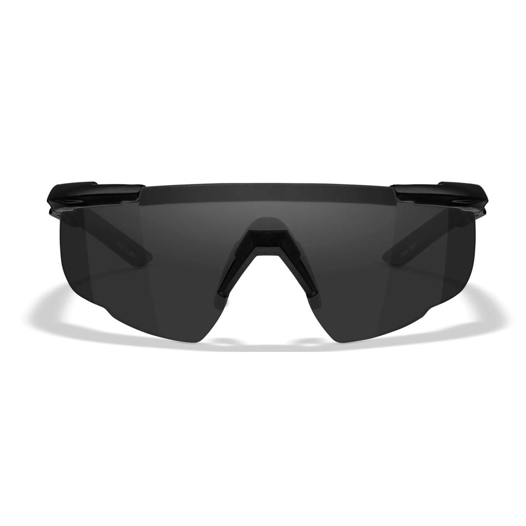 Gafas de tiro SABER ADVANCED con montura negra y dos cristales