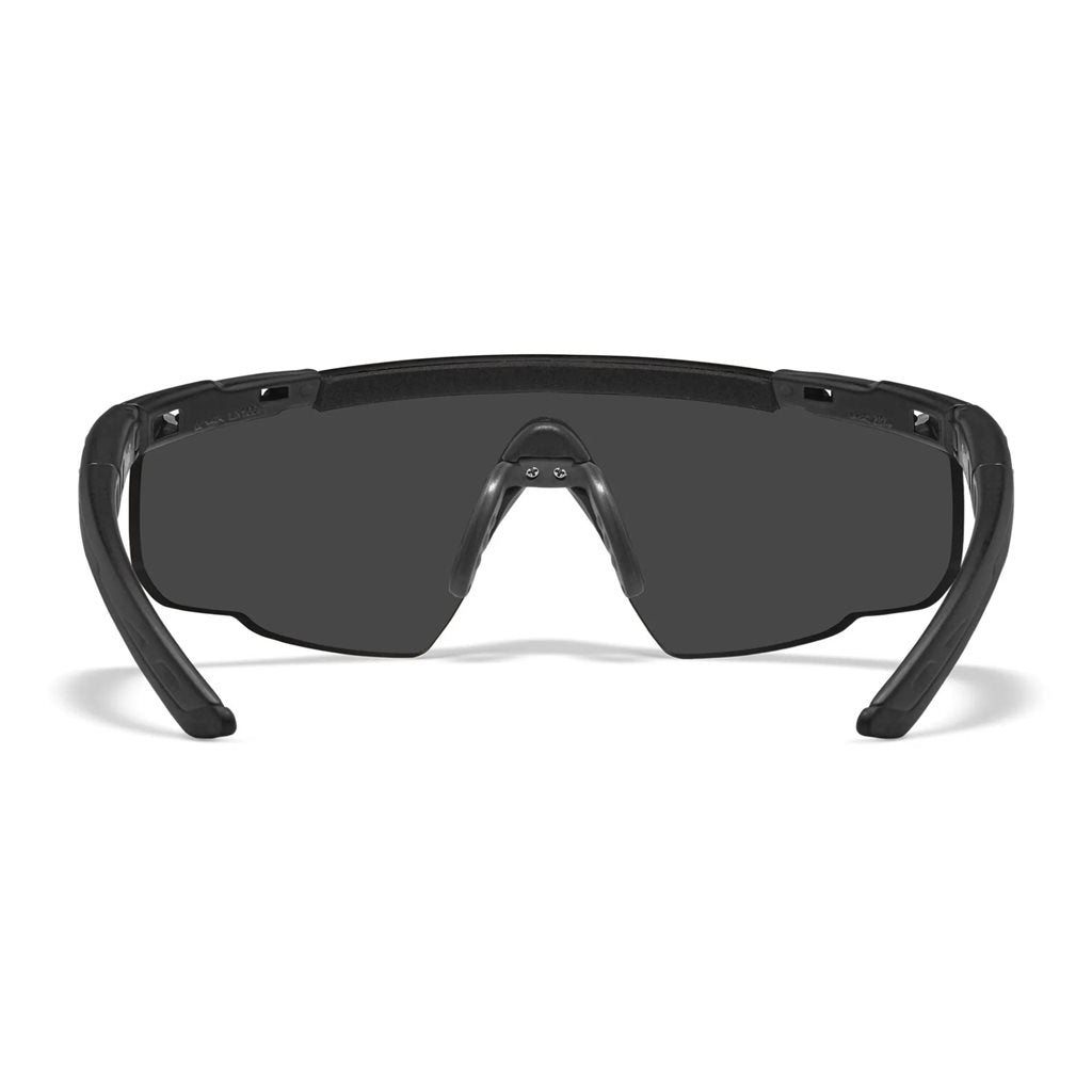 Gafas de tiro SABER ADVANCED con montura negra y dos cristales