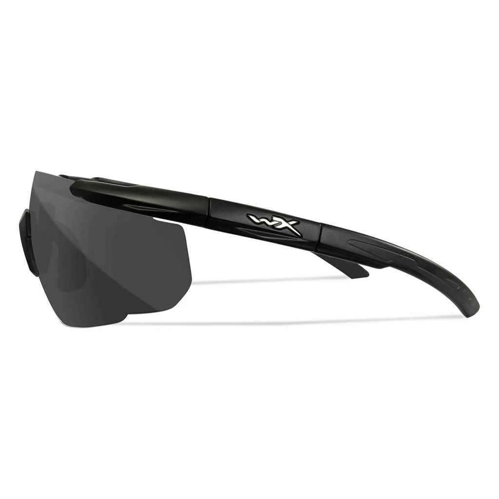 Gafas de tiro SABER ADVANCED con montura negra y dos cristales