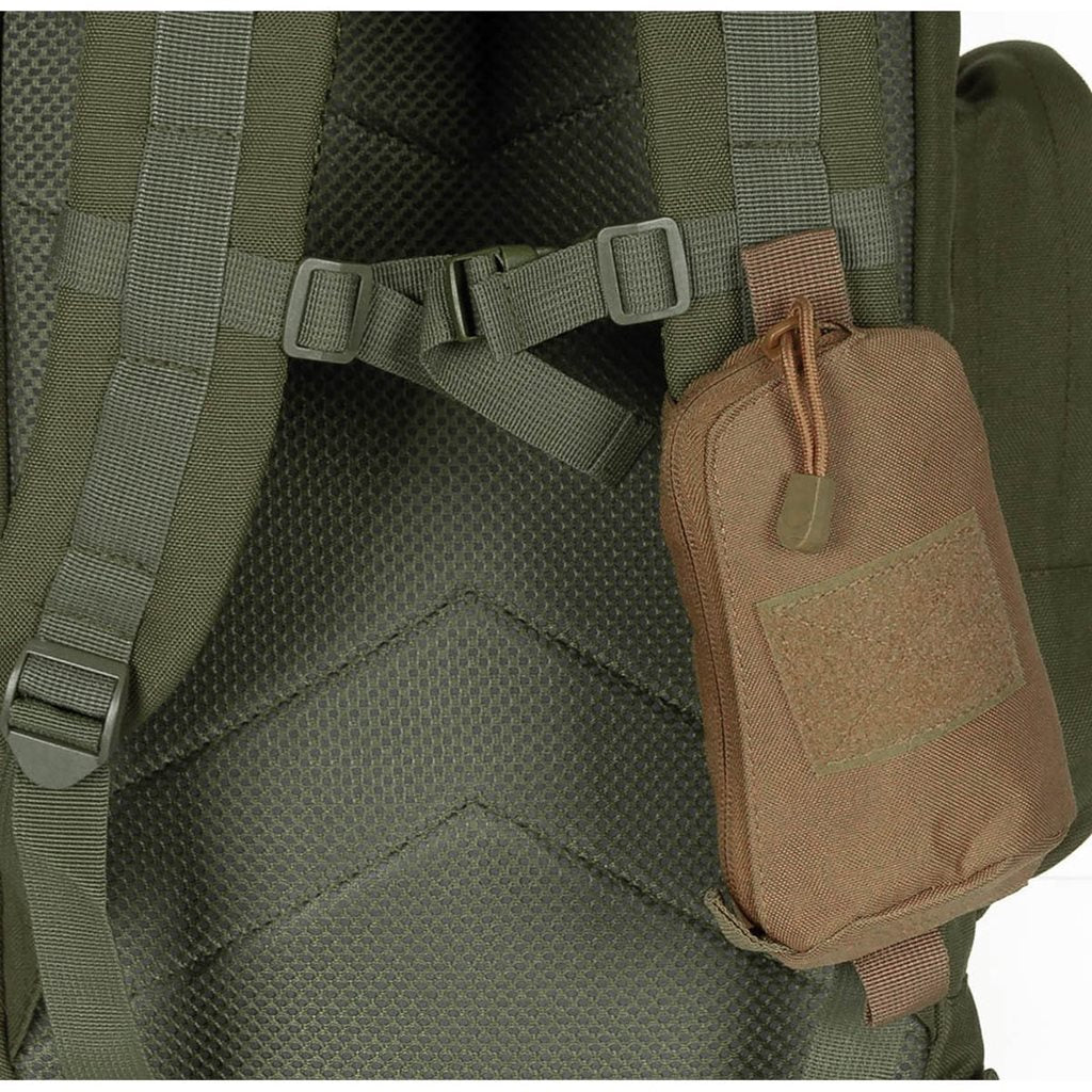 Funda para correa de hombro MOLLE negra