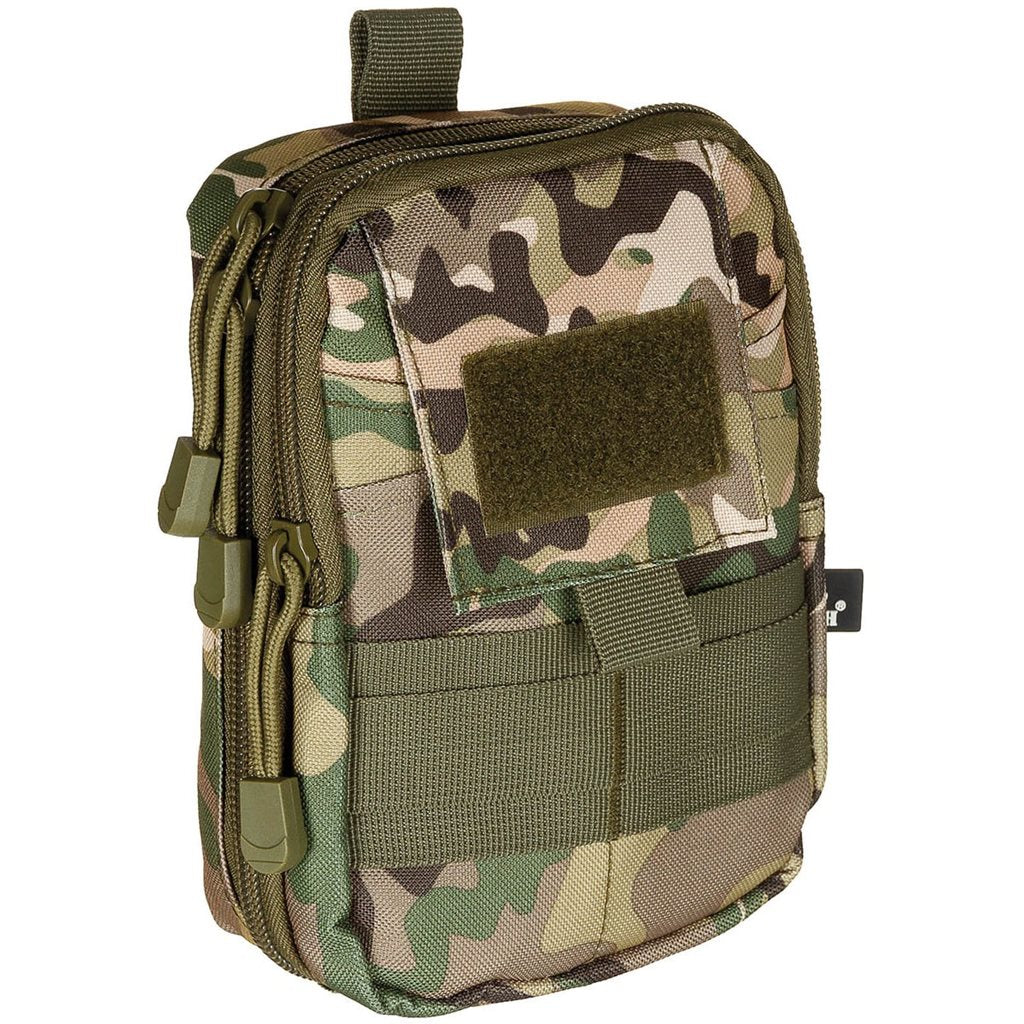 Funda EDC Everyday Carry MOLLE negra, estuche organizador compatible con MOLLE/PALS