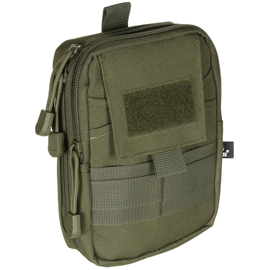 Funda EDC Everyday Carry MOLLE negra, estuche organizador compatible con MOLLE/PALS
