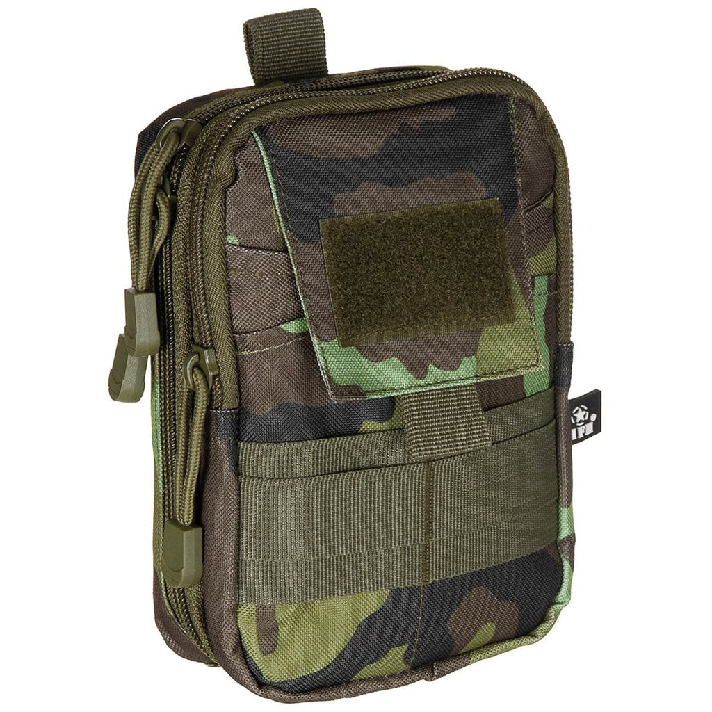 Funda EDC Everyday Carry MOLLE negra, estuche organizador compatible con MOLLE/PALS