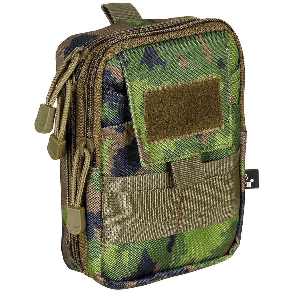Funda EDC Everyday Carry MOLLE negra, estuche organizador compatible con MOLLE/PALS