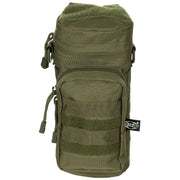 Bolsa grande MOLLE 11 x 25 cm negra, funda universal para sistema MOLLE
