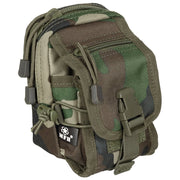 Funda para cinturón MOLLE Woodland, estuche compacto para teléfono, cámara y documentos