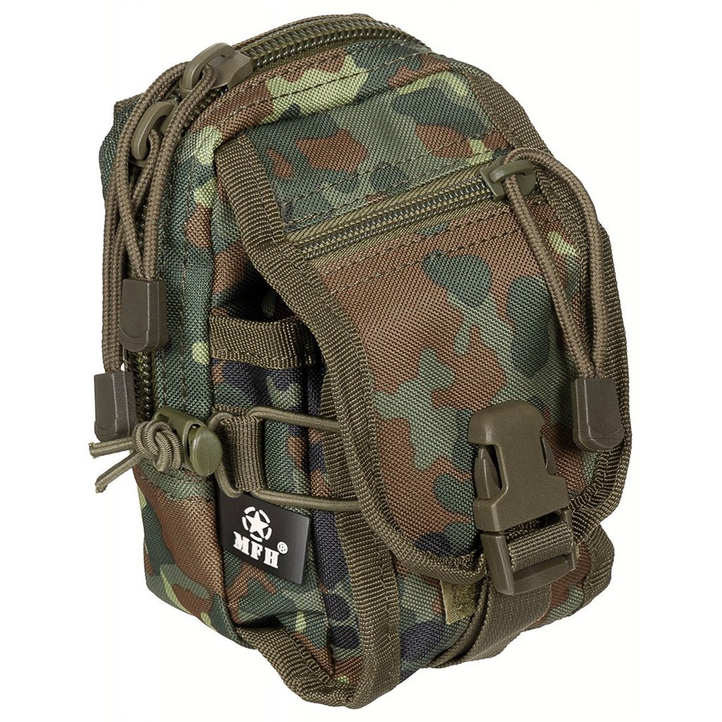 Funda para cinturón MOLLE Woodland, estuche compacto para teléfono, cámara y documentos