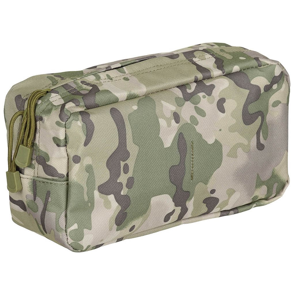 Bolsa multiusos MOLLE grande MAX-FUCHS con cuatro correas MOLLE y cierre de cremallera