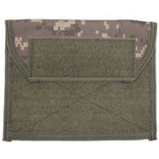 Bolsa MOLLE de pecho ACU DIGITAL para documentos, 18x14 cm, 100% nylon