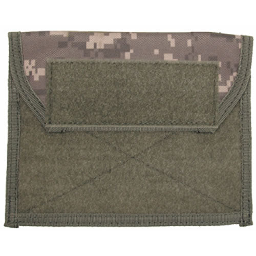 Bolsa MOLLE de pecho ACU DIGITAL para documentos, 18x14 cm, 100% nylon