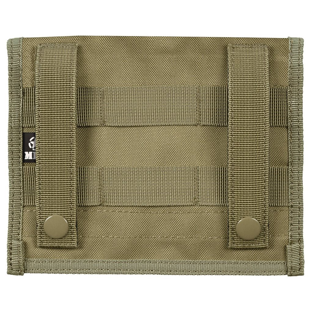 Funda MOLLE pectoral para documentos 18×14 cm, 100% nylon, referencia 30618R