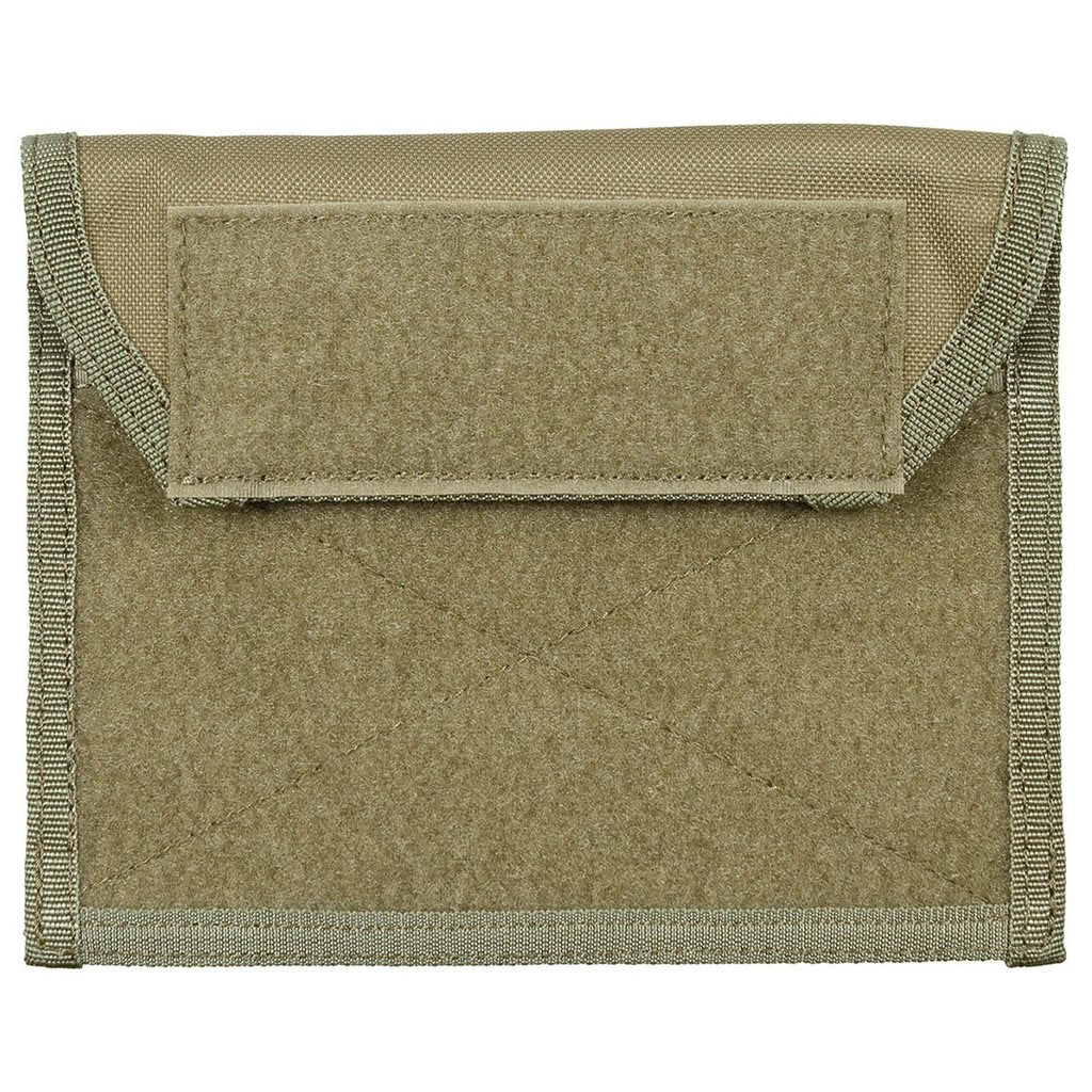 Funda MOLLE pectoral para documentos 18×14 cm, 100% nylon, referencia 30618R