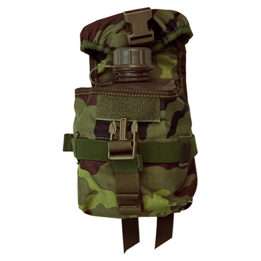 Funda universal NPP-2006 ACR vz.95 patrón bosque usada 19 x 9 x 12 cm