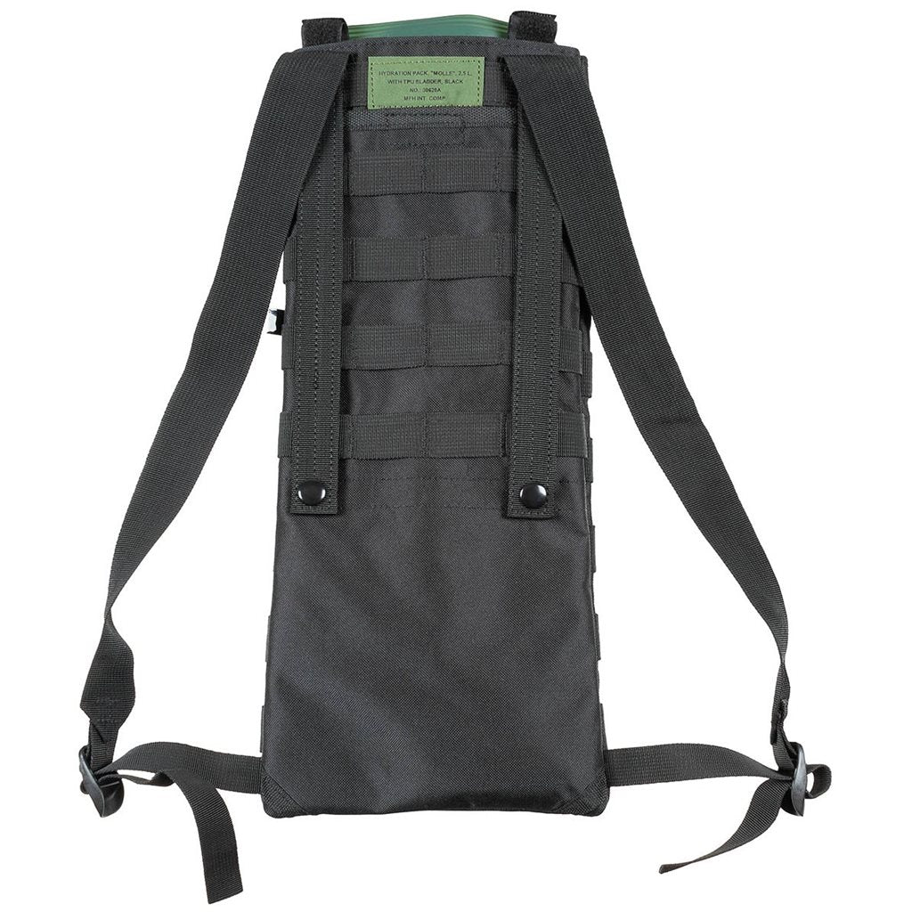 Mochila de hidratación MOLLE WOODLAND 2,5 L con depósito y boquilla