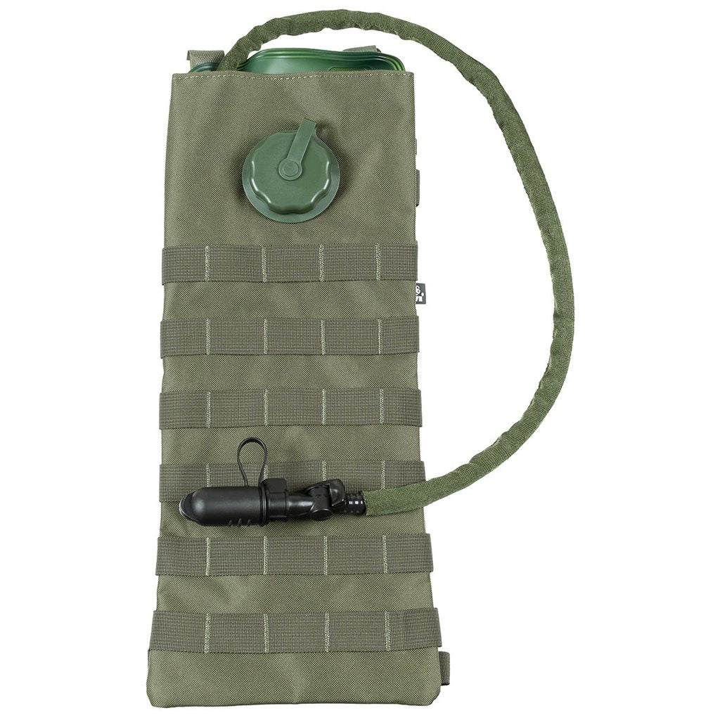 Mochila de hidratación MOLLE WOODLAND 2,5 L con depósito y boquilla