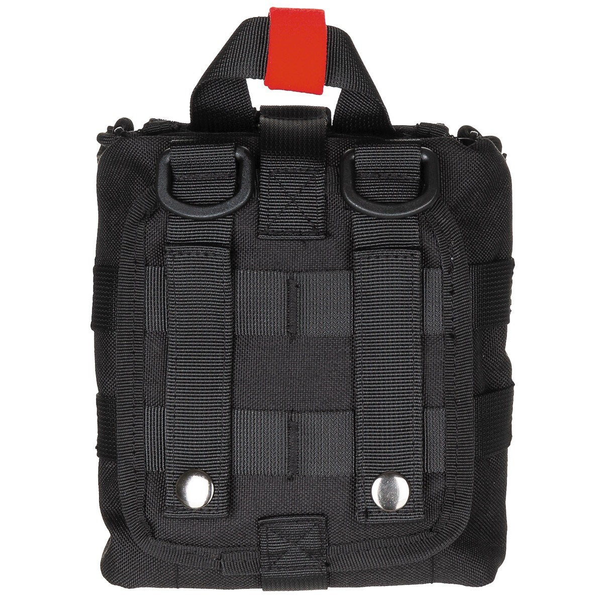 Funda IFAK MOLLE para primeros auxilios negra, 16 x 18 x 8 cm