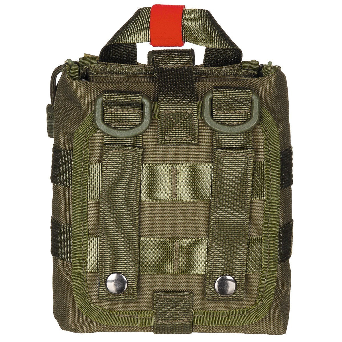Funda IFAK MOLLE para primeros auxilios negra, 16 x 18 x 8 cm