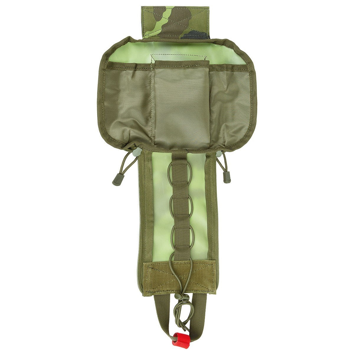 Funda IFAK MOLLE para primeros auxilios negra, 16 x 18 x 8 cm