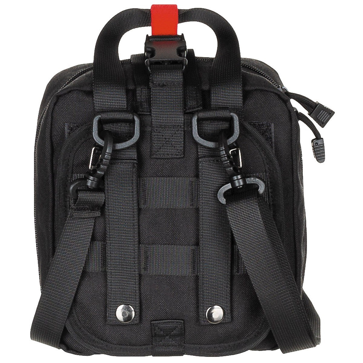 Botiquín grande IFAK MOLLE negro MFH, compatible con MOLLE/PALS con organizadores interiores