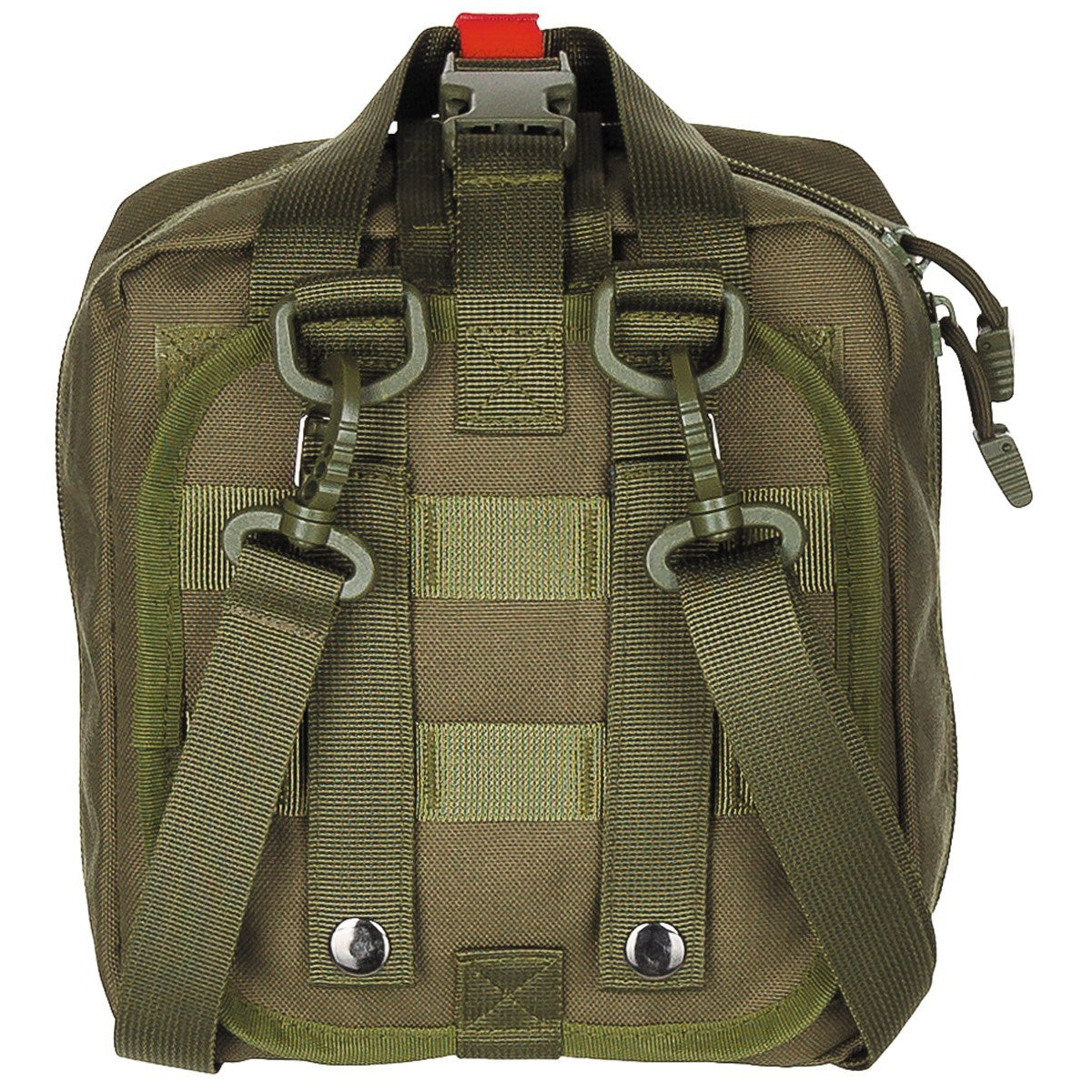 Botiquín grande IFAK MOLLE negro MFH, compatible con MOLLE/PALS con organizadores interiores
