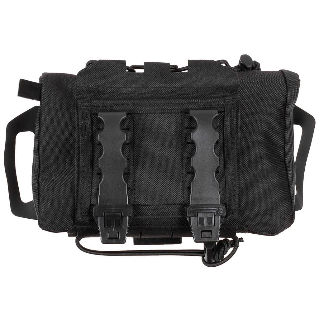 Funda táctica IFAK COYOTE en color coyote, dos piezas compatible con MOLLE/PALS para equipo de primeros auxilios