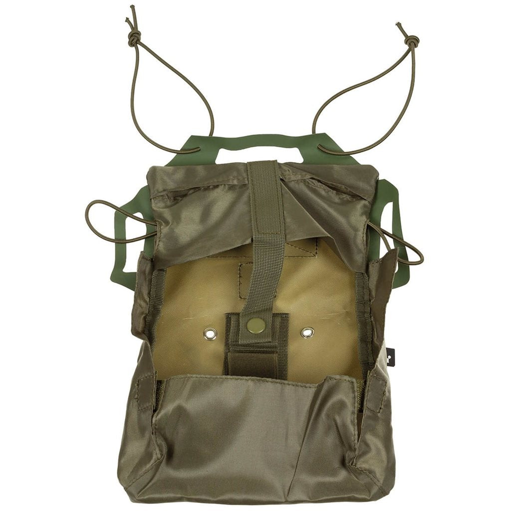 Funda táctica IFAK COYOTE en color coyote, dos piezas compatible con MOLLE/PALS para equipo de primeros auxilios