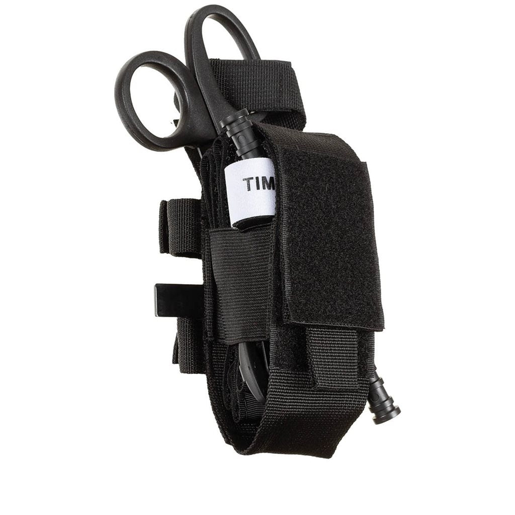 Funda IFAK negra para torniquete y tijeras