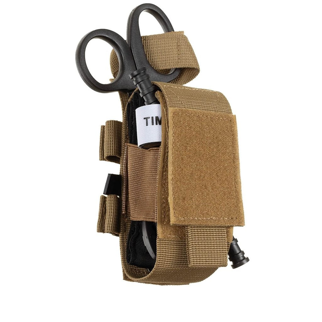 Funda IFAK negra para torniquete y tijeras