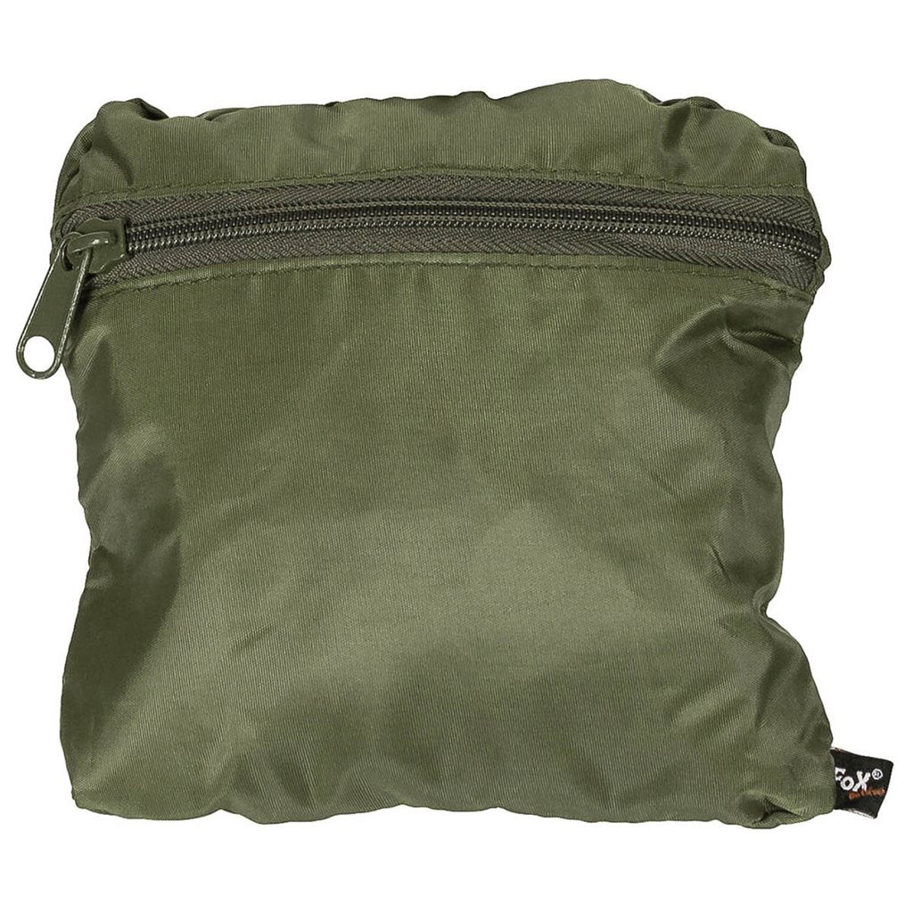 Bolsa de transporte plegable negra de 42 litros, poliéster resistente al polvo y al agua