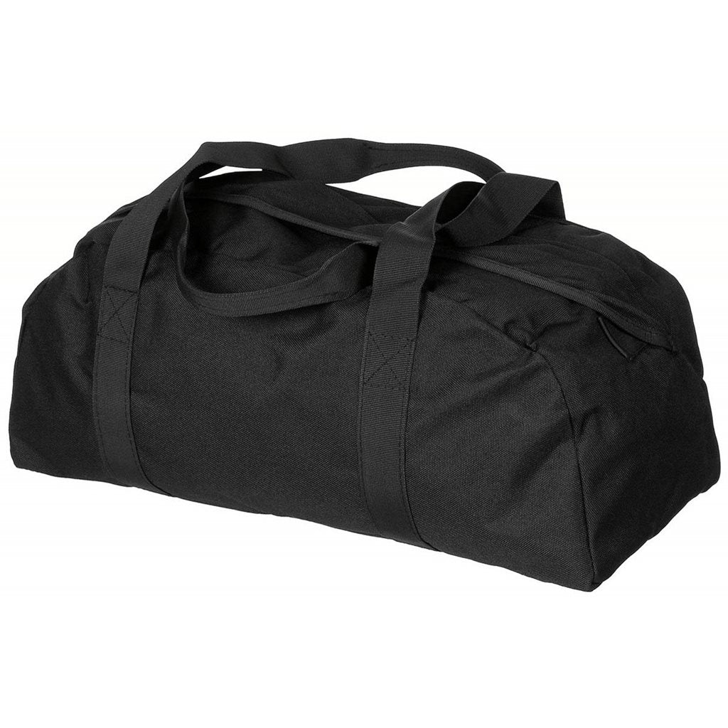 Bolsa de herramientas negra 51 x 18 x 21 cm con cierre de cremallera