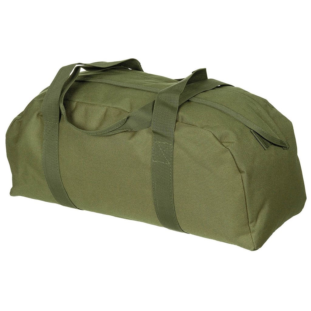 Bolsa de herramientas negra 51 x 18 x 21 cm con cierre de cremallera