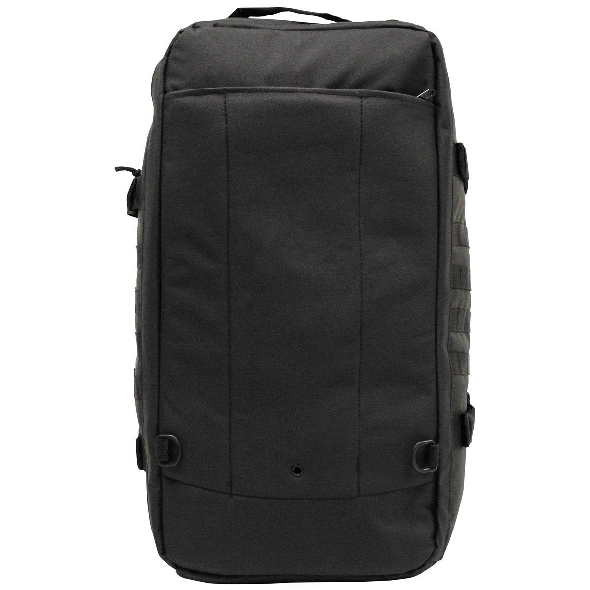 Bolsa TRAVEL MOLLE negra convertible en mochila, aprox. 48 L, 62x25x35 cm