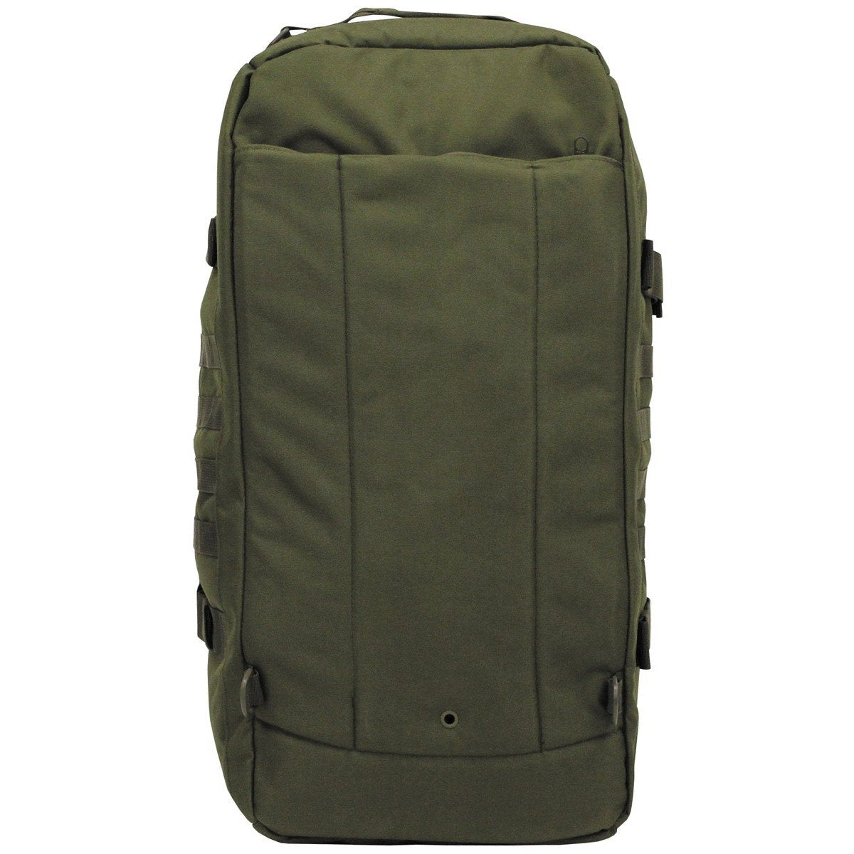 Bolsa TRAVEL MOLLE negra convertible en mochila, aprox. 48 L, 62x25x35 cm