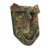 Funda BW para pala con adaptador FLECKTARN, usada, del ejército alemán