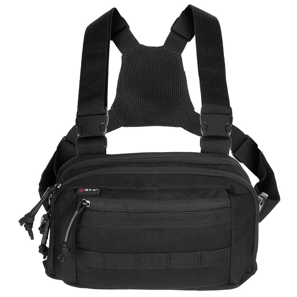 Bolsa pectoral RECON negra (30690A) vista general