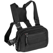 Bolsa pectoral RECON negra (30690A) vista general