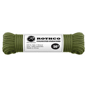 Cuerda Paracord poliéster 4 mm 15 m color verde